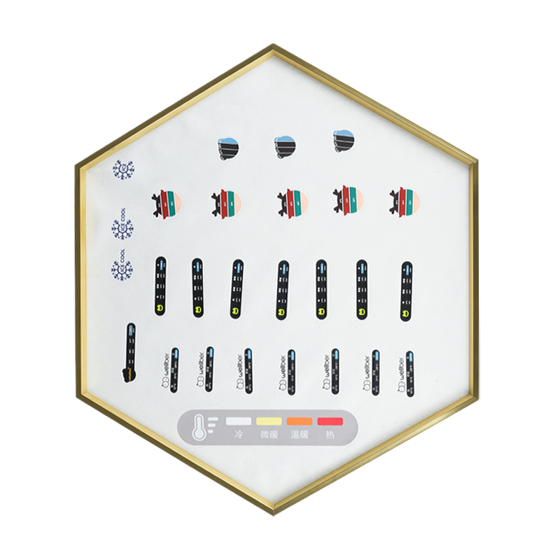 Etiqueta de ropa infantil sin costuras con detección térmica inteligente