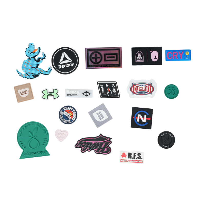 Molde 3D fabricado en material PVC y silicona con múltiples marcas de color