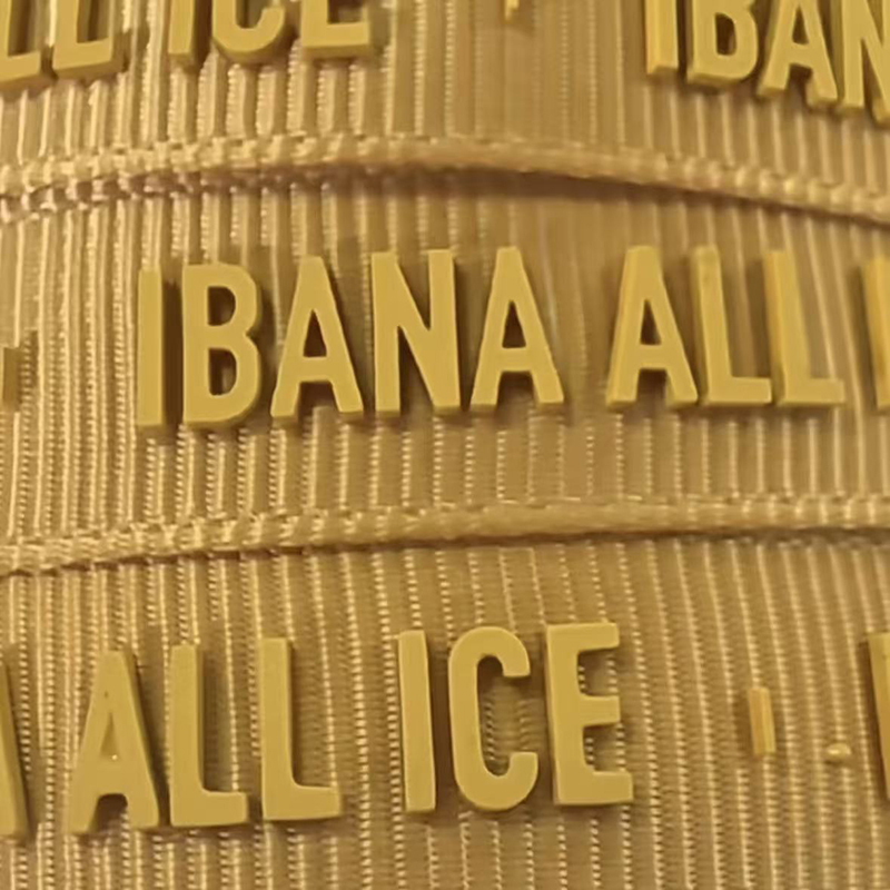 Impresión directa de silicona en correas