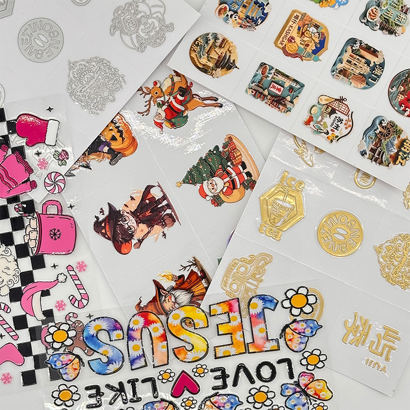 Etiqueta de cristal UV: etiqueta de transferencia 3D premium · El nuevo estándar en decoración de marcas